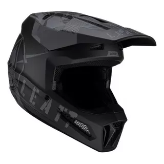 Casco Cross Leatt Moto 2.5 Negro Gris Fxm, Color Negro/gris, Diseño Leatt 2.5, Talla 56