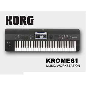 Korg Krome 61 Sintetizador Workstation 5/8 Teclado Piano