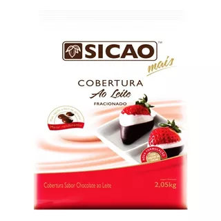 Chocolate Sicao Mais Gotas 2,05kg Ao Leite