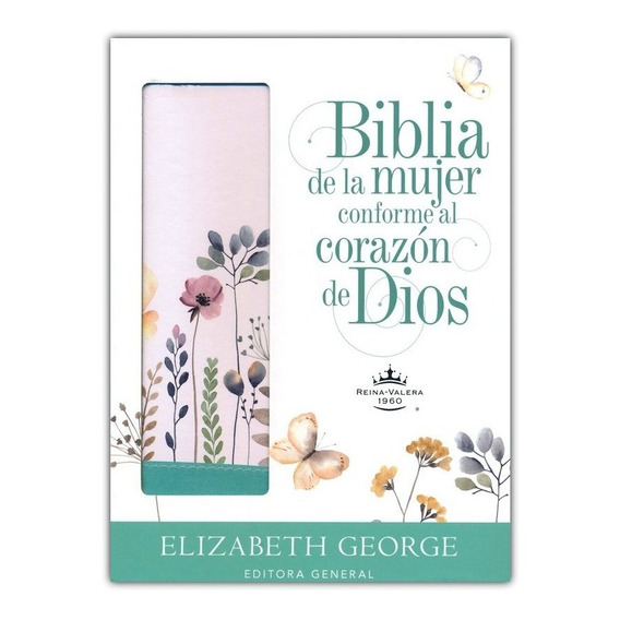 Biblia De Estudio Mujer Conforme Al Corazón De Dios - Jardín