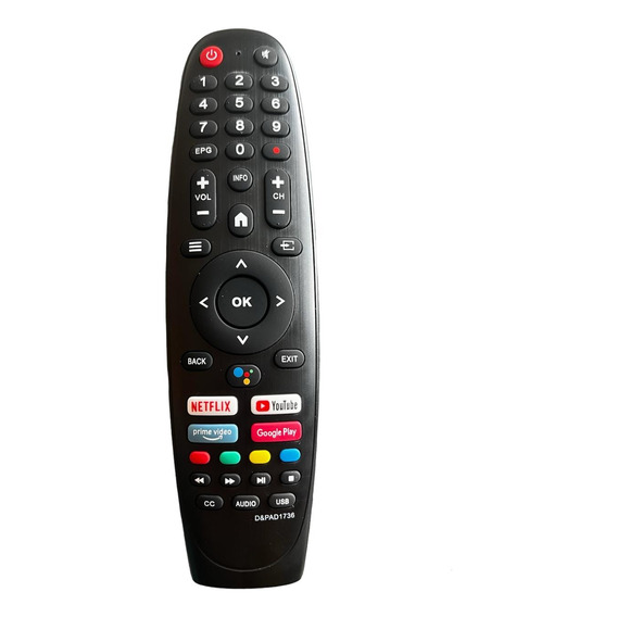 Control Para Tv Caixun C50v1ua Sin Comando De Voz + Pilas