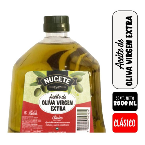 Aceite De Oliva Extra Virgen Nucete En Bidon 2 Litros