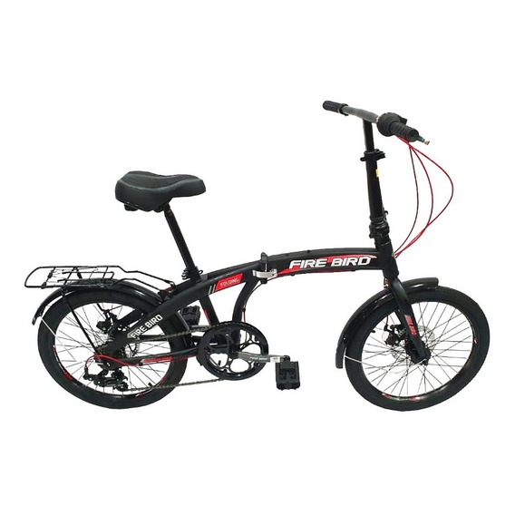 Bicicleta Plegable Fire Bird Rodado 20 Acero