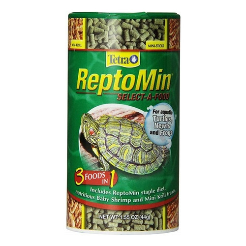 Alimento Tortuga Rana Reptomin Select-a-food 44gr Tetra