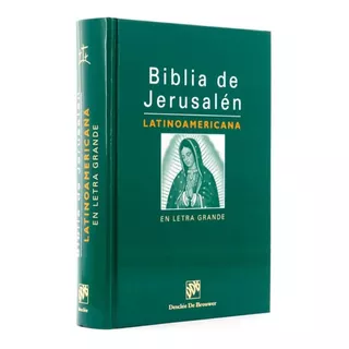 Biblia De Jerusalen Latinoamericana Letra Grande Con Pestaña