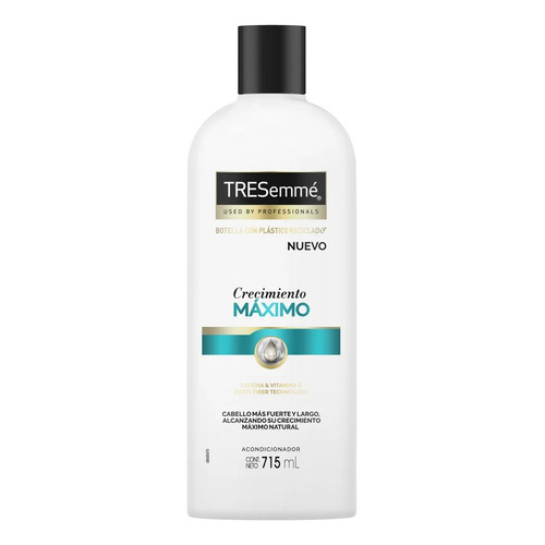  2 Pzs Tresemme Acondicionador Crecimiento Maximo 715ml