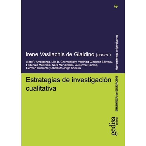 Estrategias De Investigación Cualitativa - Vasilachis - Gd