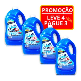 Kit 4un Tira Mofo Limpa Rejunte E Box De Banheiro Multiox 5l