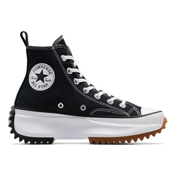 Tenis Converse Plataforma Run Star Negro Hike Lona De Hombre