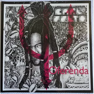 Lp Vinil Café Preto - Oferenda. (hip-hop/rap). Ano 2018.