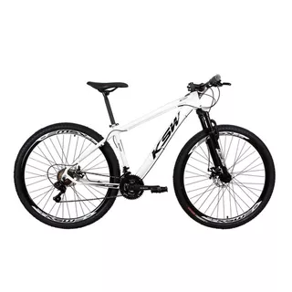 Bicicleta Aro 29 Ksw Xlt 24v Disco Câmbios Index Tamanho Do Quadro 19   Cor Branco