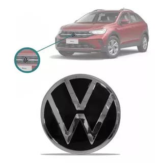 Emblema Logo Grade Dianteira Volkswagen Nivus 2021 2022 Orig