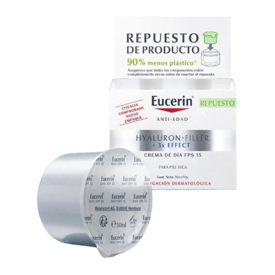 Repuesto De Crema Facial Eucerin Hyaluron-filler + 3x Effect