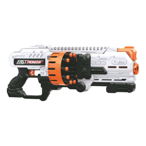 Pistola Fast Pioneer Electric 36 Dardos Ametralladora Full