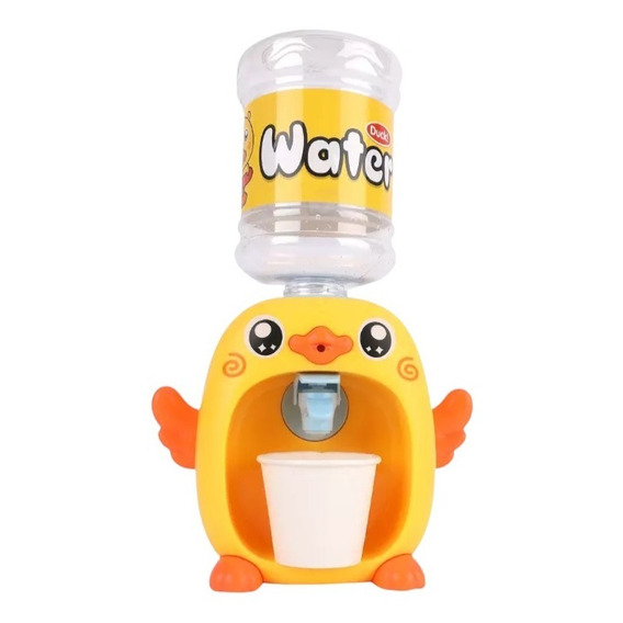 Dispensador De Agua Infantil Patito + Pilas Con Luz Y Sonido