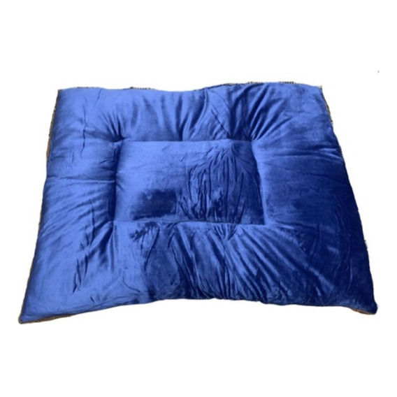 Colchón Para Mascotas Azul Talle Xl (78cm-60cm)