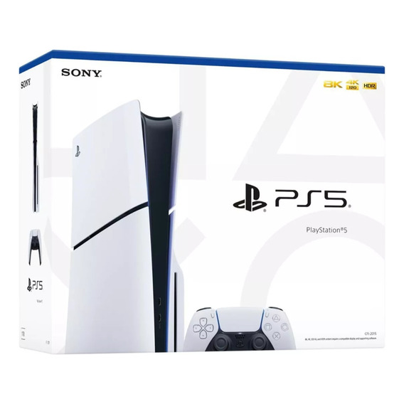 Sony Playstation 5 Slim Con Lector De Disco 1 Tb