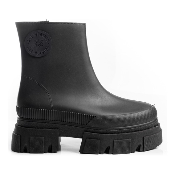 Botas Borcegos Mujer Lluvia Zapatos Elastico Super Cómodos 