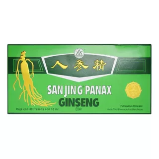 30 Ampolletas Premium Ginseng Panax Sanjing