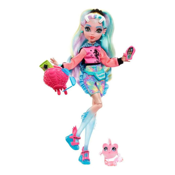 Muñeca Monster High Lagoona Blue Moda Con Accesorios 