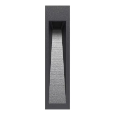 Embutido Exterior Aleo Vertical Led Dim 6w 3000k Ip65 Gris Gris Oscuro