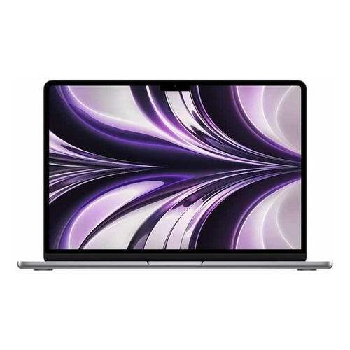 MacBook Air M2 2022 space gray 13.6", Apple M2  8GB de RAM 256GB SSD, Apple M2 10-Core GPU 2560x1664px macOS - Distribuidor Autorizado