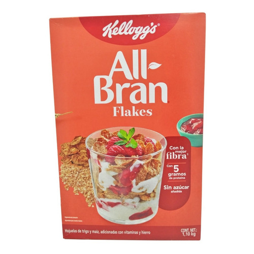 Cereal All Bran Flakes 1.1 Kg Ayuda A Tu Bienestar Digestivo