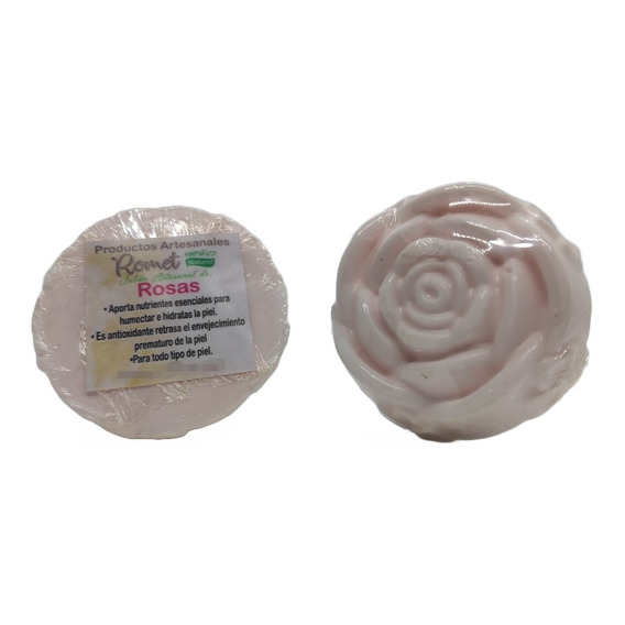 Jabon Artesanal De Rosas - g a $104