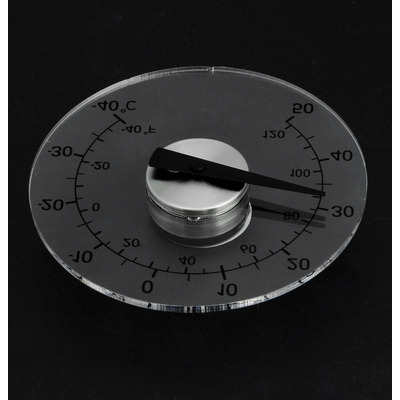 Termómetro Circular De Temperatura De Ventana Exterior Clima