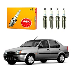  Jogo Velas Ngk Fiesta Street 1.0 1.6 2001 A 2004