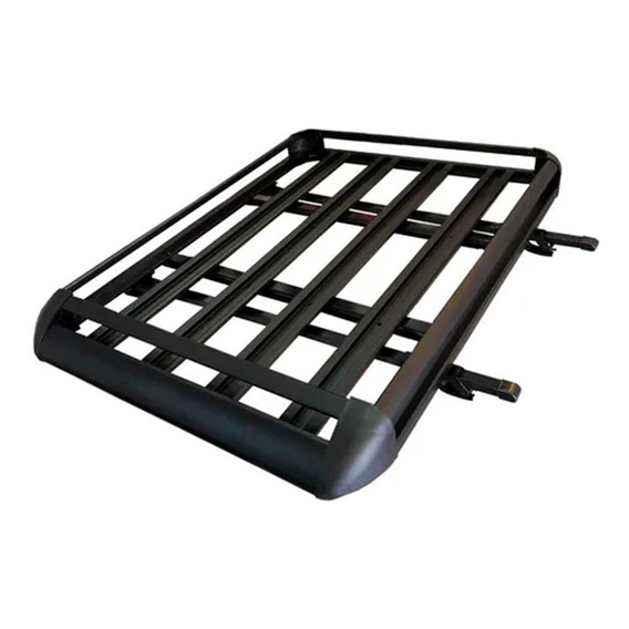 Canasto Parrilla Porta Equipaje Camioneta 4x4 Negro C/ Barra