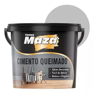 Efeito Cimento Queimado Revestimento Maza 23kg Cores