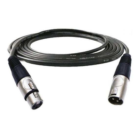Cable De Micrófono 10mts Pro Dj Mc012xx/10m Xlr - Xlr