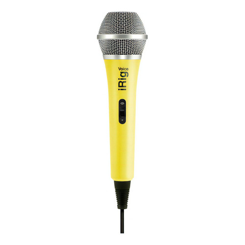 Micrófono Ik Multimedia Irig Voice Karaoke - Plus Color Amarillo