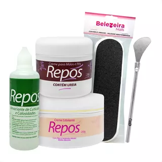 Kit Spa Dos Pés Repos Plástica Dos Pés Profissional Basico