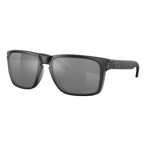 Anteojos de sol polarizados Oakley Holbrook XL Extra large con marco de o matter color matte black, lente black de plutonite prizm, varilla matte black de o matter - OO9417