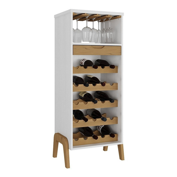 Mueble Bar Botellero Bodega Living Comedor Madera 25b V Lcm