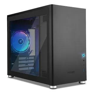 Gabinete Gamer Yeyian Hussar M-atx Negro Ycm-atxaw-01