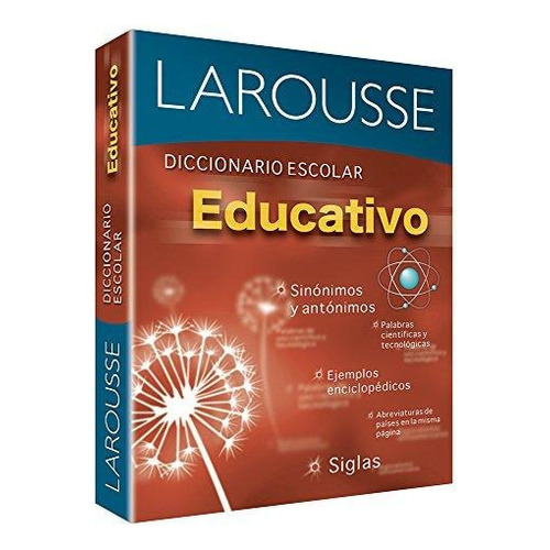 Diccionario Escolar Educativo Larousse - Original