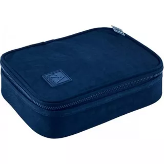 Estojo Box Académie Azul Marinho - Tilibra Cor Azul-marinho