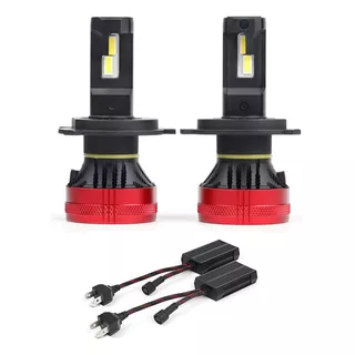 Par Bombillo Led Moto O Carro 20.000 Lumenes Referencia H4