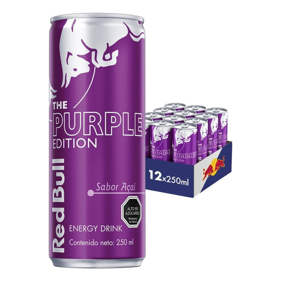 Red Bull Bebida Energética Pack 12 Latas Acaí 250ml