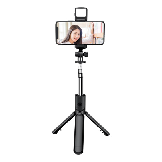 Tripode Celular Selfie Stick Monopod Luz Palo Bluetooth