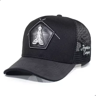 Boné Trucker Country Telinha Nossa Senhora Frete Grátis Full