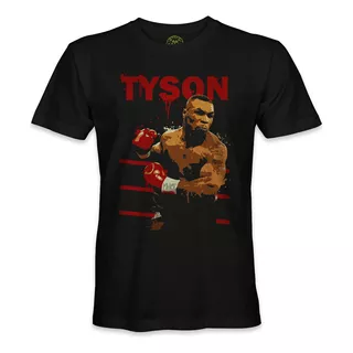 Playera Mike Tyson Box Boxeo Qonan Mod.01