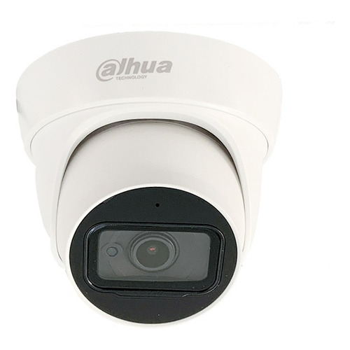Cámara de seguridad  Dahua DH-HAC-HDW1200TLN-A-0280B-S4 HDCVI con resolución de 1080p visión nocturna incluida blanca