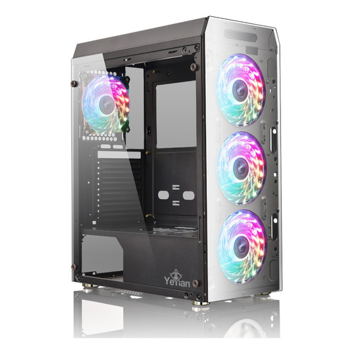 Gabinete Gamer Yeyian Krypton Mid-tower Atx Sin Fuente