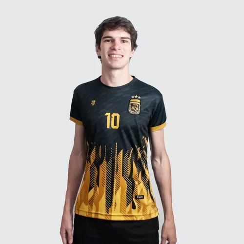 Camiseta dorada hotsell