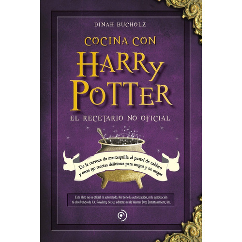 Libro Cocina Con Harry Potter [ Pasta Dura ] Recetario Dinah
