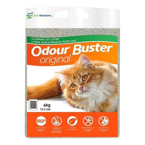 Arena Para Gato Original Odour Buster 6 Kg